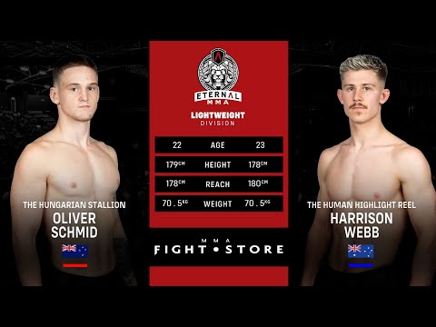 Eternal MMA 75: Oliver Schmid vs Harrison Webb | FULL FIGHT