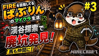 ⛏️渓谷探索で廃坑発見！馬も仲間に【#3】