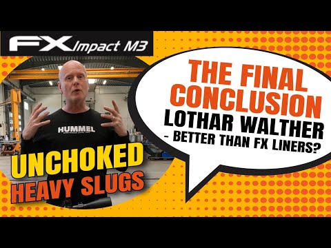 FX IMPACT M3 with Unchoked Polygonal Lothar Walther shooting heavy Slugs