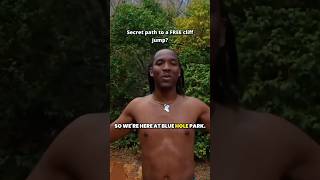 Hidden entry and cliff jump in Bermuda | free, low key island gem