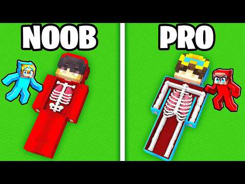 NOOB vs PRO: SECRET BODY Competition!