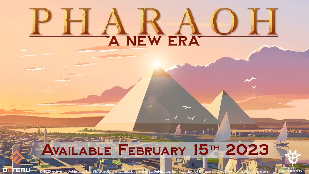 Обложка видео Трейлер градостроительного симулятора Pharaoh: A New Era