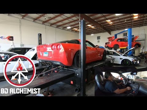 C6 Corvette A&A TI V3 Supercharger Stock LS3 block Return Style Fuel system BTR cams Dual Springs