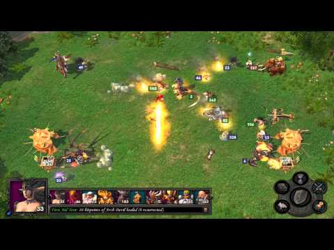 Heroes of Might & Magic V battle: Inferno vs Fortress