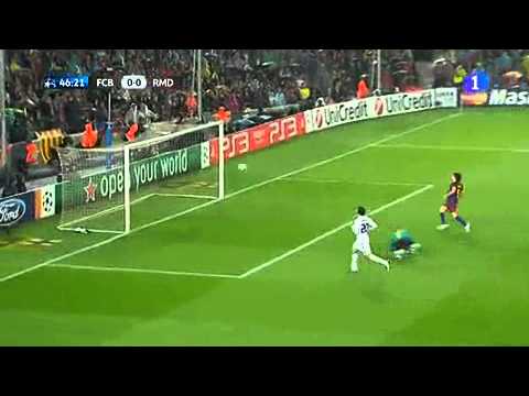 Gol anulado Higuain FC Barcelona-Real Madrid Semifinal Champion League 2011