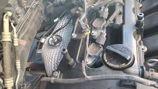 2014 Hyundai Santa fe Sport 2 4 upstream and downstream oxygen sensor replacement and locations.