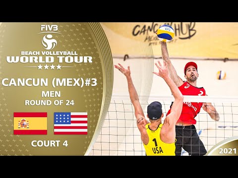 Herrera/Gavira vs. Bourne/Crabb - Men's R24 | Full Match | 4* Cancun 2021 #3