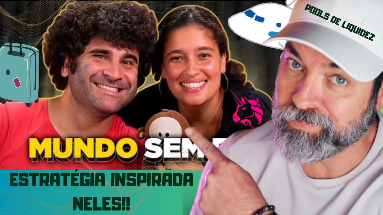 ESTRATÉGIA DEFI USANDO POOLS DE LIQUIDEZ INSPIRADA NO CANAL DE VIAGENS MUNDO SEM FIM