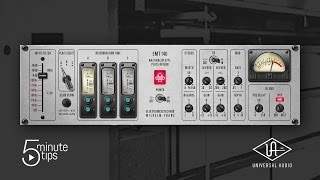 Video thumbnail for 5 Minute UAD Tips: EMT® 140 Classic Plate Reverberator Plug-In by Universal Audio