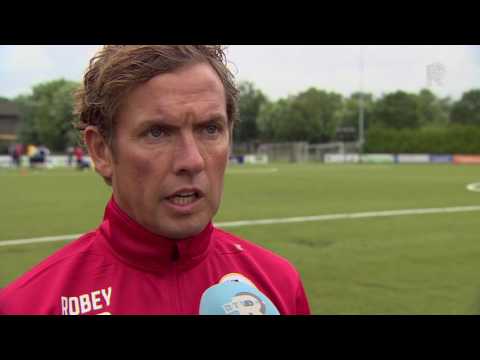 Reportage van de eerste training van Sparta