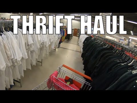 Thrift Store Picking For Resale - Clothing Brands & Originality