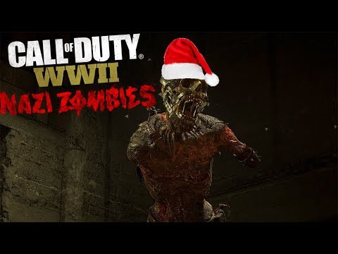 COD: WW2 Nazi Zombies Funny Moments - Early Christmas, Santa's Workshop, and Easter Egg!