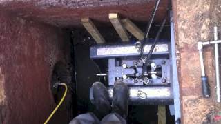 Wymiana rurociągu metodą krakingu statycznego