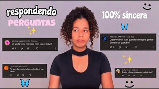 RESPONDENDO PERGUNTAS 100% sincera 🧚‍♀️🤪 *POR QUÊ N POSTO MAIS A CONSTRUÇÃO DA 🏠?*