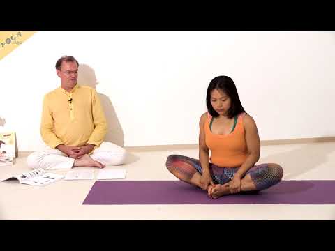 Schmetterlingshaltung Grundstellung - Yoga Asana Lexikon