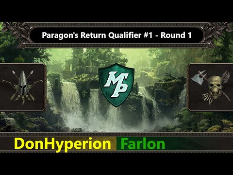 SpellForce 3: DonHyperion vs Farlon - Paragon's Return Qualifier 1 - Round 1