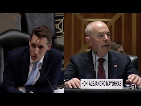 Senator Josh Hawley Questions DHS Sec Alejandro Mayorkas over the Biden Border Crisis