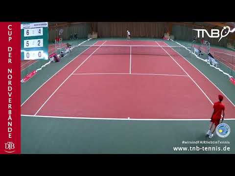 Cup der Nordverbände - Court 4 - 03.03.2022 - Viggo WAGENKNECHT vs. Lovis BERTERMANN
