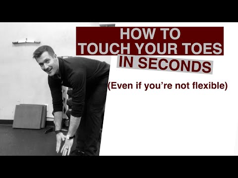 2 Minute Tip: How to Touch Your Toes - Increase Flexibility