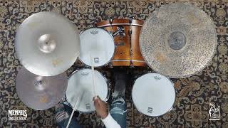 Video thumbnail for Meinl 18" Byzance Vintage Sand Thin Crash Cymbal - 1248g (B18SATC-1011423F) by Memphis Drum Shop