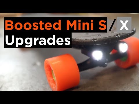 Best Upgrades for Boosted Mini S and Mini X!