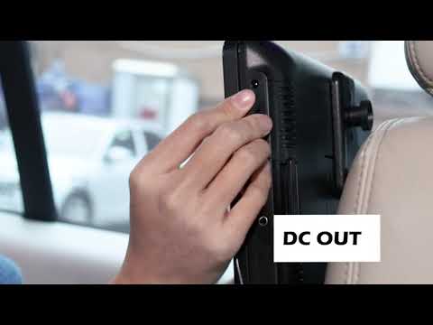 WONNIE 10.5'' Dual Screen Car DVD Player | best car dvd players 2022