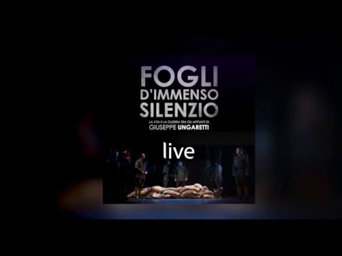 Mai (live) - Lyric Video - FOGLI D'IMMENSO SILENZIO