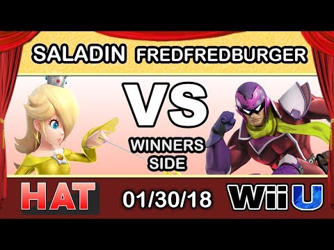 HAT 7 - Saladin (Rosalina) Vs. FredFredBurger (Captain Falcon) Winners Side - Smash 4