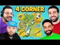 The 4 CORNER CHALLENGE In Fortnite Season 3