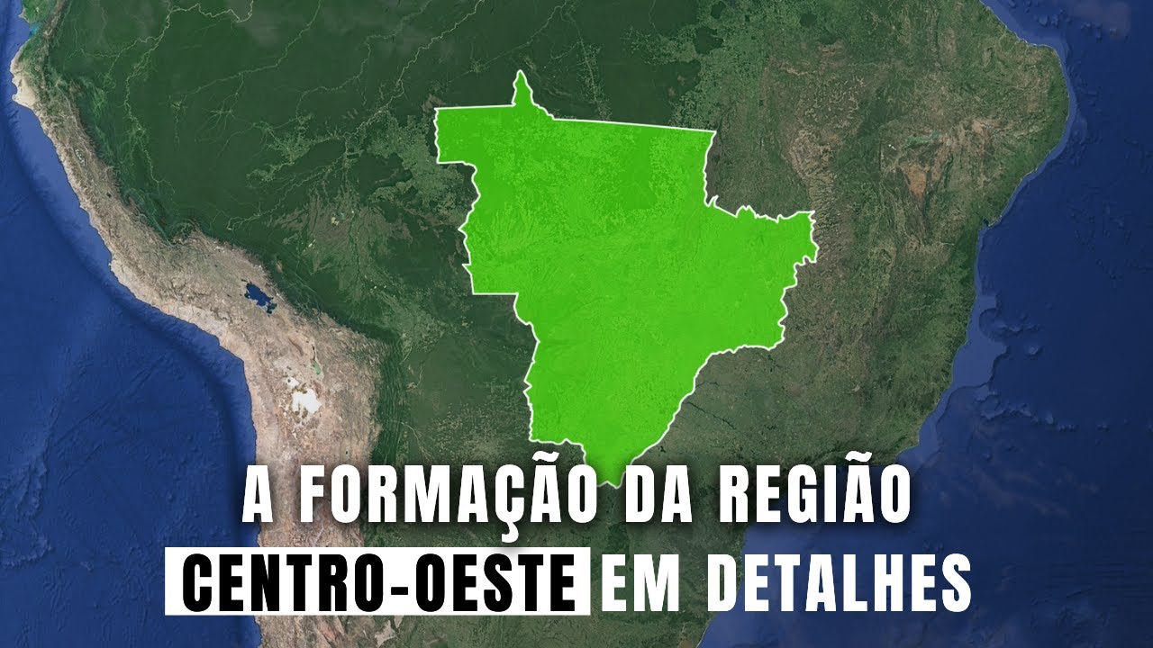Como se Formou o Território da Região Centro-Oeste do BRASIL? | Globalizando Conhecimento