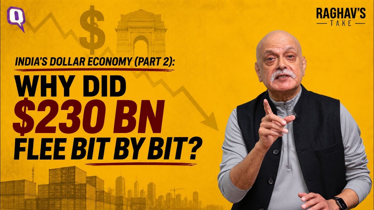 India’s Dollar Economy Part 2 —Why Did Rs 20 Lakh Cr ($230 bn) Flee BIT by BIT? | The Quint
