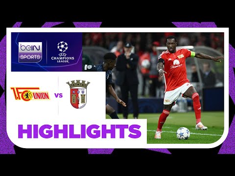 FC Union Berlin v Sporting Braga | Champions League | Match Highlights