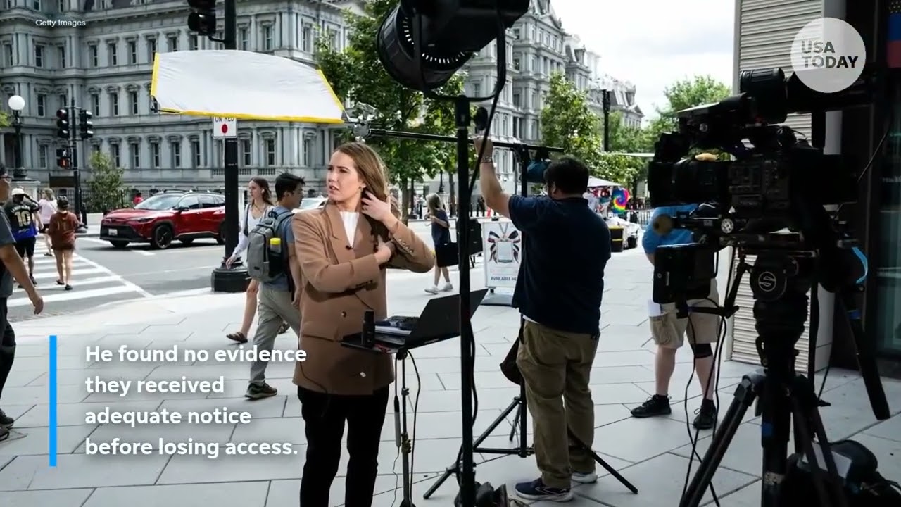 Judge grants CNN, MS NOW and Politico longer-term White House access