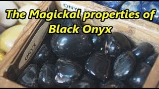 What is Black Onyx | What are the Magickal properties of Black Onyx?