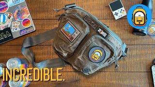 I found it. The Perfect Large EDC Crossbody Sling Bag.