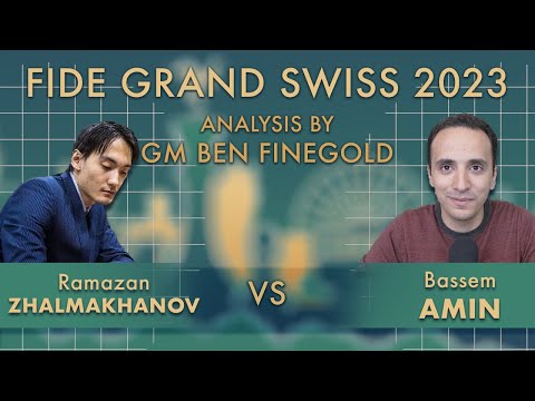 FIDE GRAND SWISS 2023: Ramazan Zhalmakhanov vs Bassem Amin