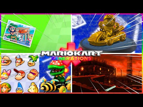 Mario Kart Generations - 1 YEAR ANNIVERSARY UPDATE! (New Characters, Outfits & Improved Tracks!)