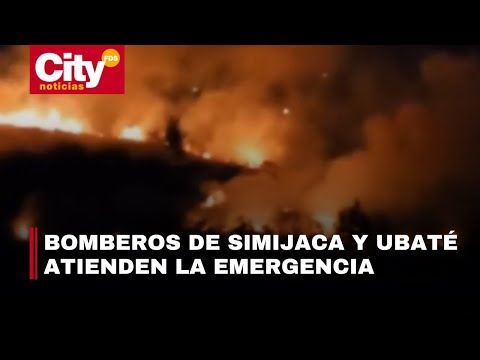 Grave incendio forestal en Fúquene, Cundinamarca | CityTv