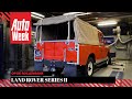 Land Rover Series II - Op de Rollenbank
