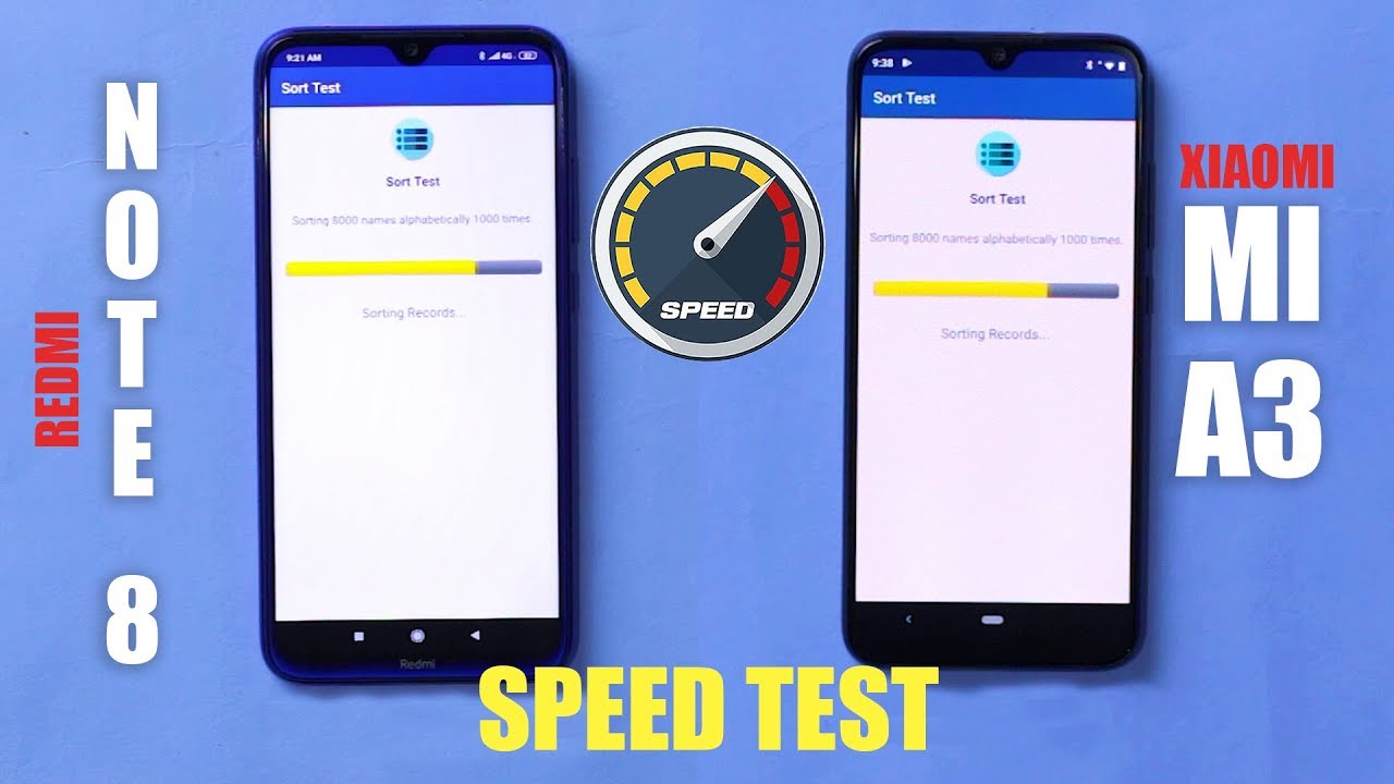 Redmi Note 8 vs Xiaomi Mi A3 Speed Test: Which is Faster?