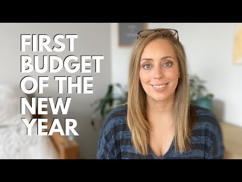 January 2020 Monthly Budget - First Budget of the New Year!