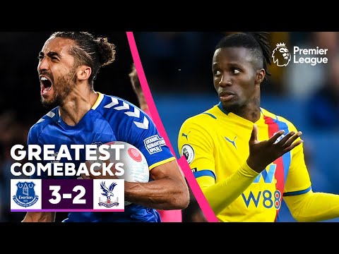 Dominic Calvert-Lewin scores DRAMATIC winner as Everton secure Premier League status