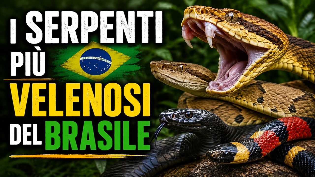 I serpenti più velenosi del Brasile