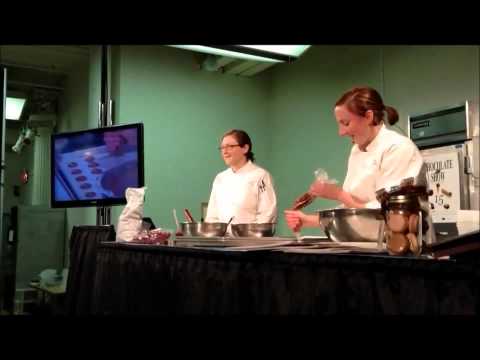 Melissa & Danielle at the NY Chocolate Show