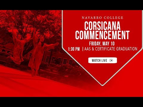 2019 Navarro College 1:30PM Commencement (Corsicana)