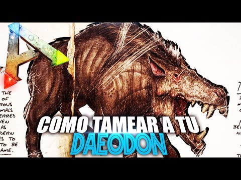 COMO TAMEAR A TU DAEODON | Guia Español | Ark: Survival Evolved