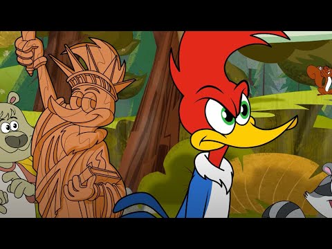 Woody is upset about losing | Woody Woodpecker