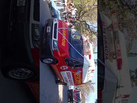 DESFILE 25 DE MAYO, BOMBEROS VOLUNTARIOS DE ALTA GRACIA (PROVINCIA DE CÓRDOBA)