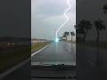 Lightning ⚡ strike on road #36