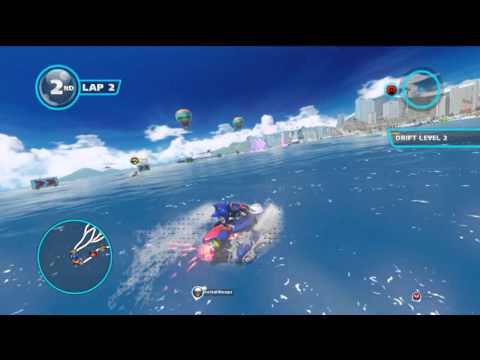 Sonic and All Stars Racing Transformed PC: Outrun Bay DLC